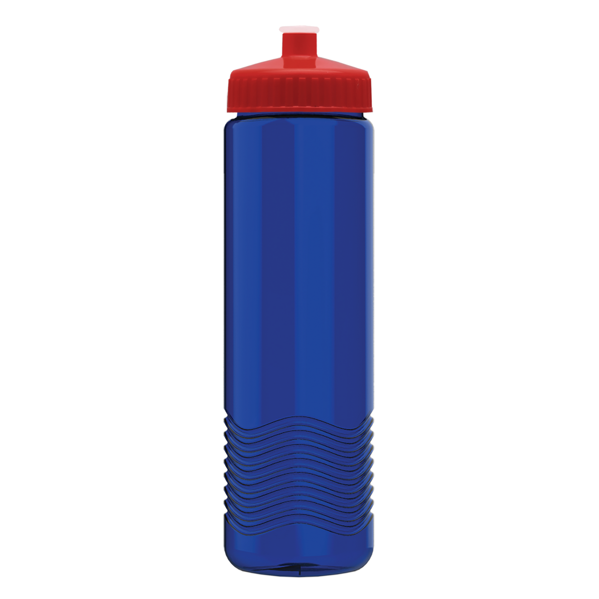 Custom logo Wave Tritan® Bottle with Push-Pull Lid - 24 oz.
