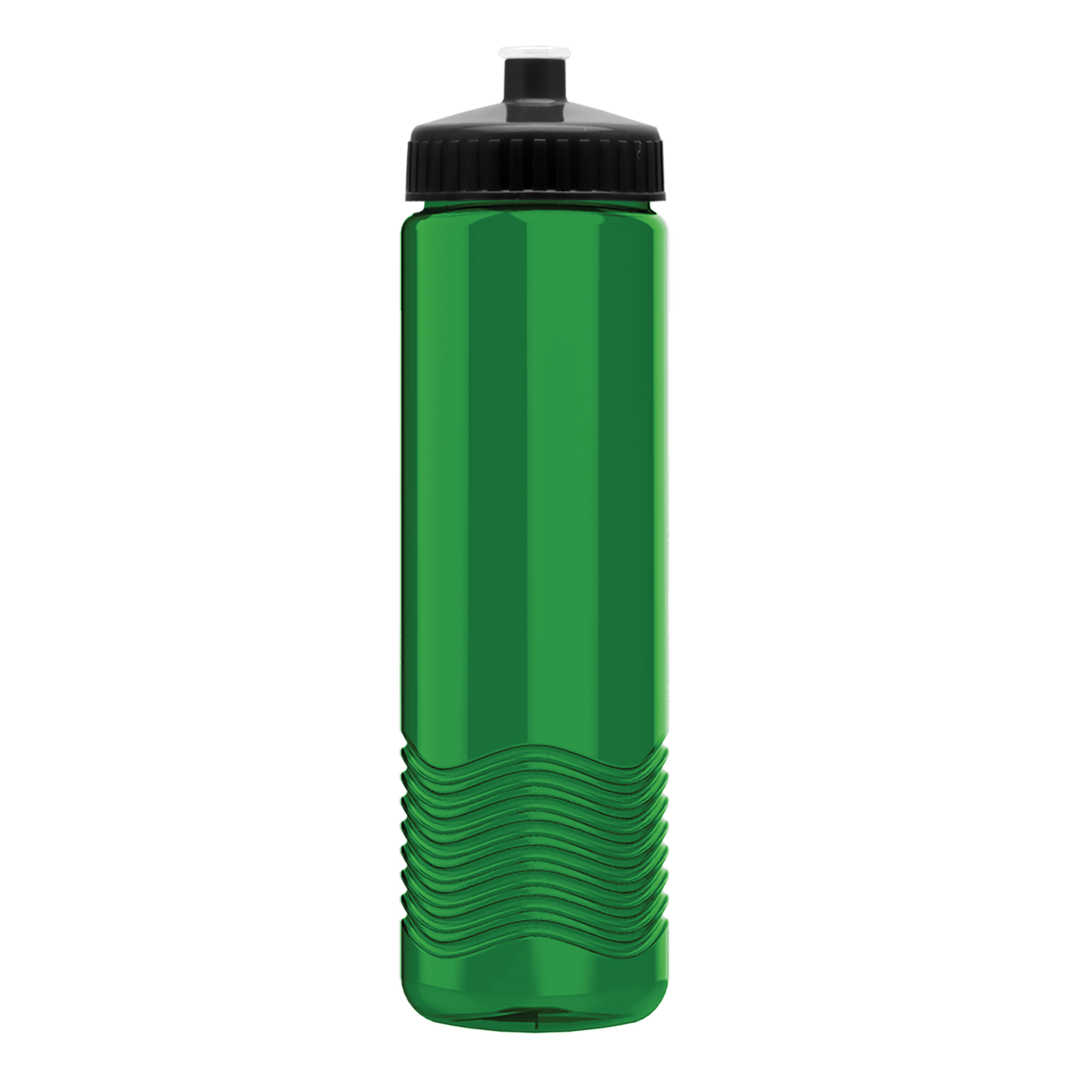 Custom logo Wave Tritan® Bottle with Push-Pull Lid - 24 oz.