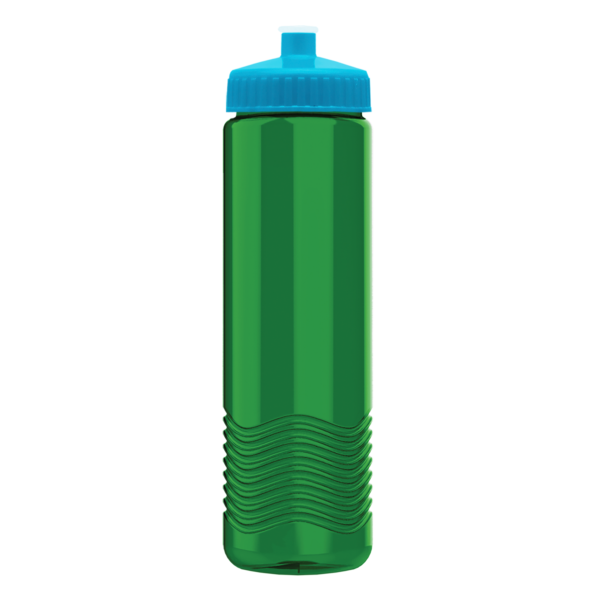 Custom logo Wave Tritan® Bottle with Push-Pull Lid - 24 oz.