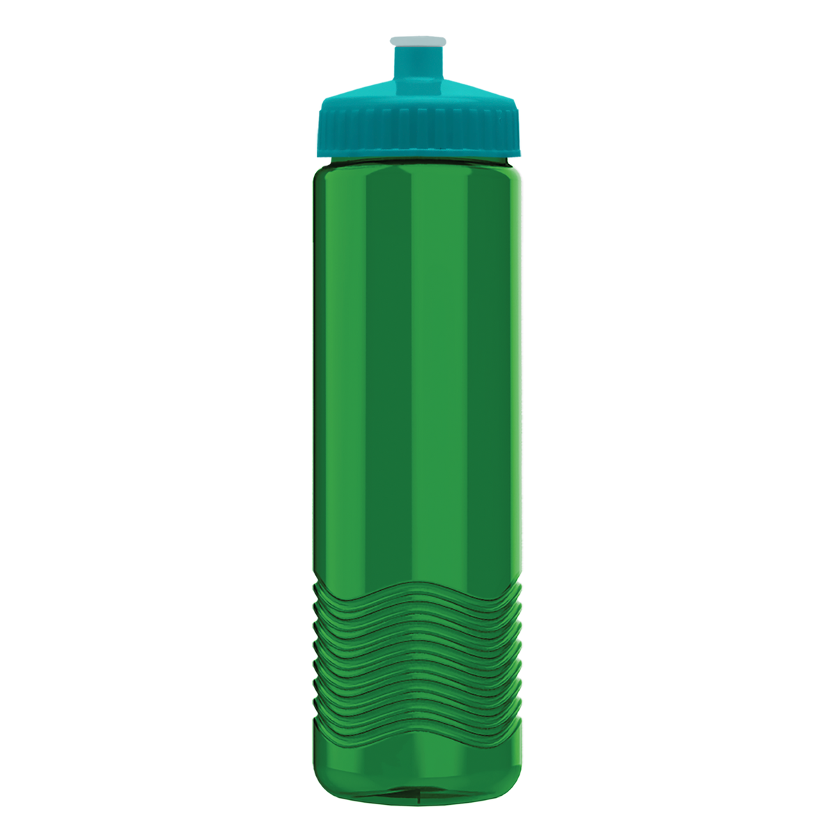 Custom logo Wave Tritan® Bottle with Push-Pull Lid - 24 oz.