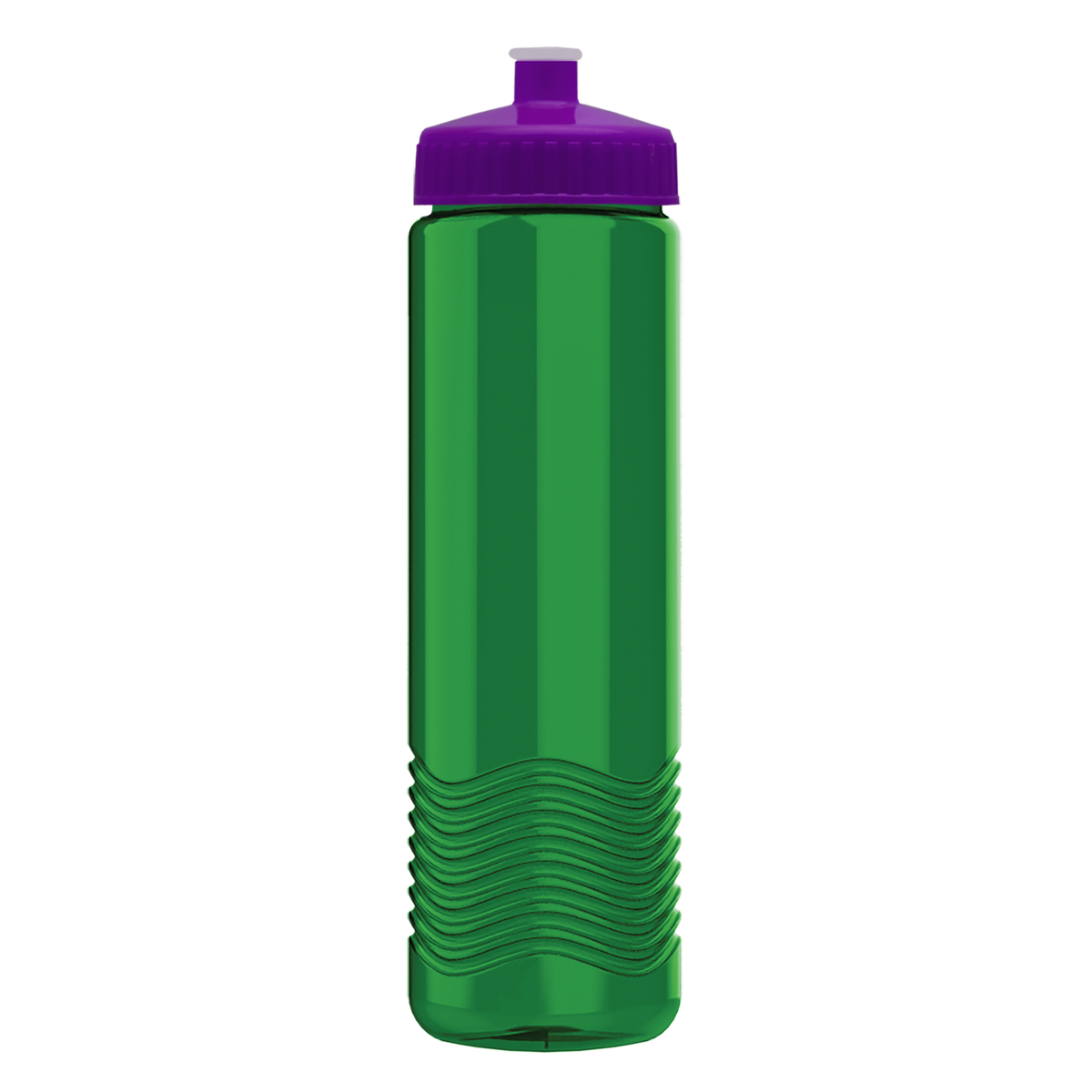 Custom logo Wave Tritan® Bottle with Push-Pull Lid - 24 oz.