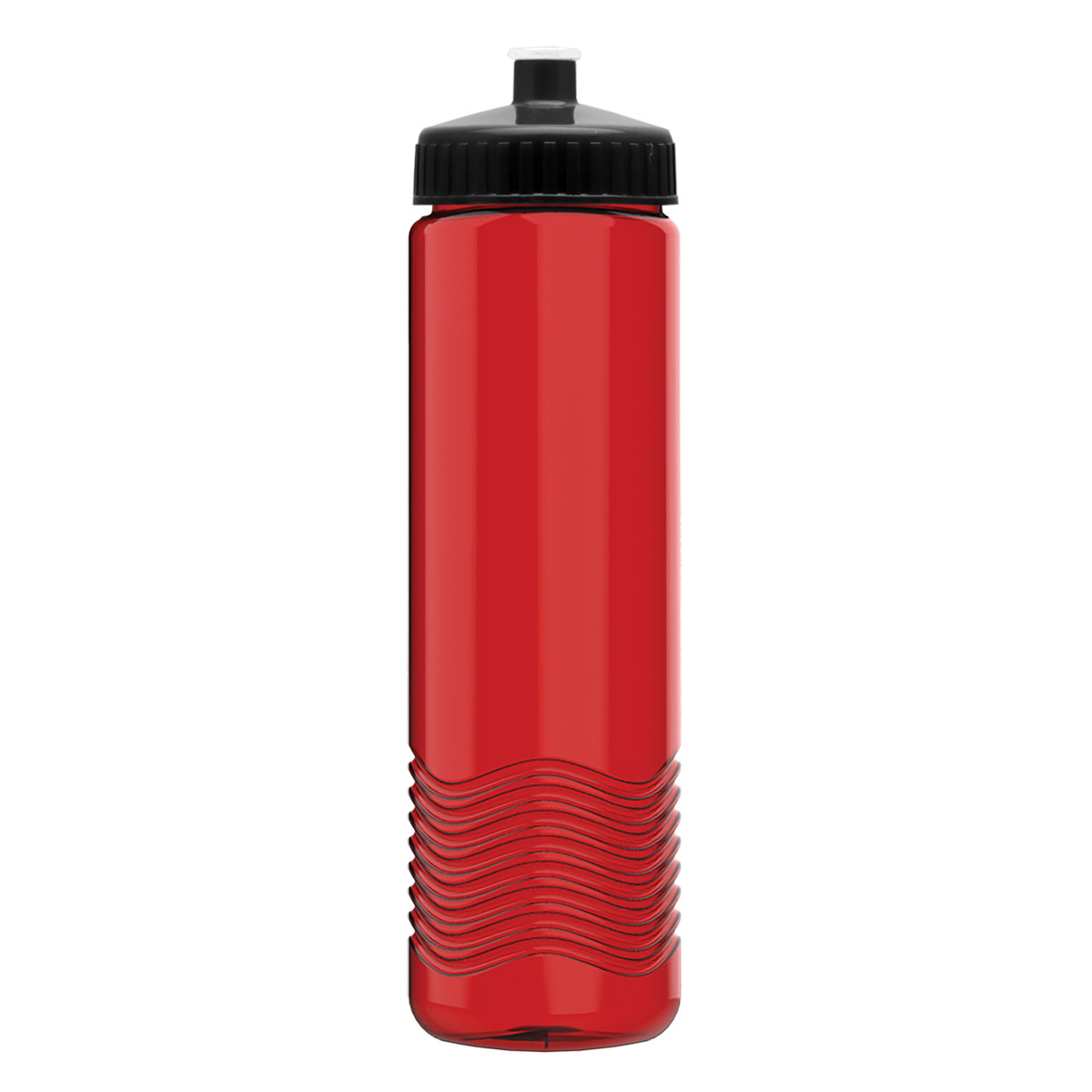 Custom logo Wave Tritan® Bottle with Push-Pull Lid - 24 oz.