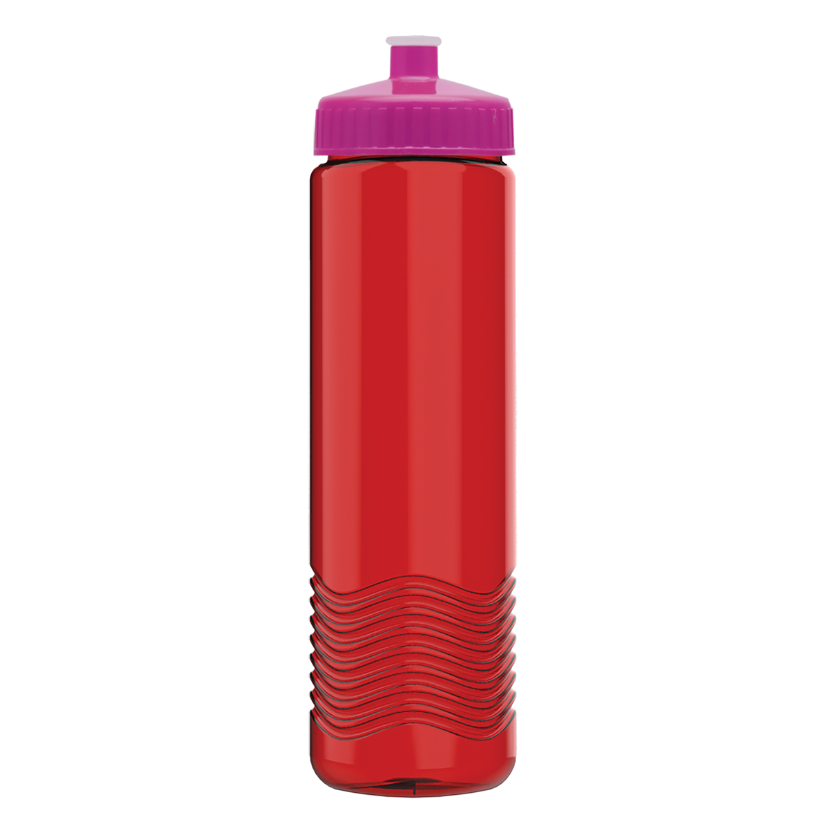 Custom logo Wave Tritan® Bottle with Push-Pull Lid - 24 oz.