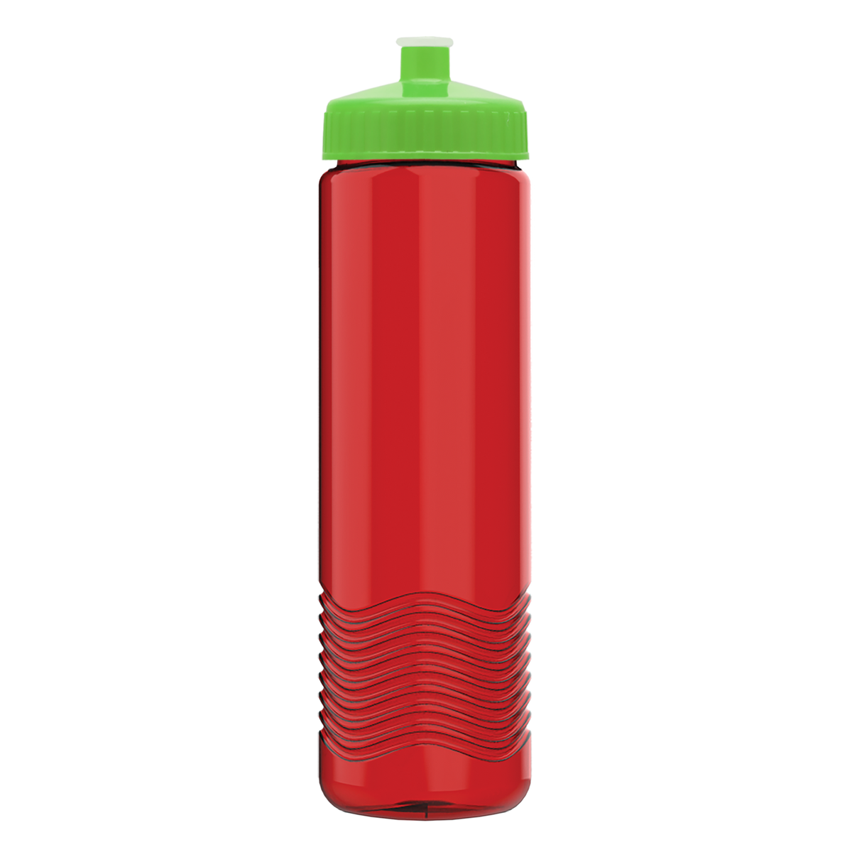 Custom logo Wave Tritan® Bottle with Push-Pull Lid - 24 oz.