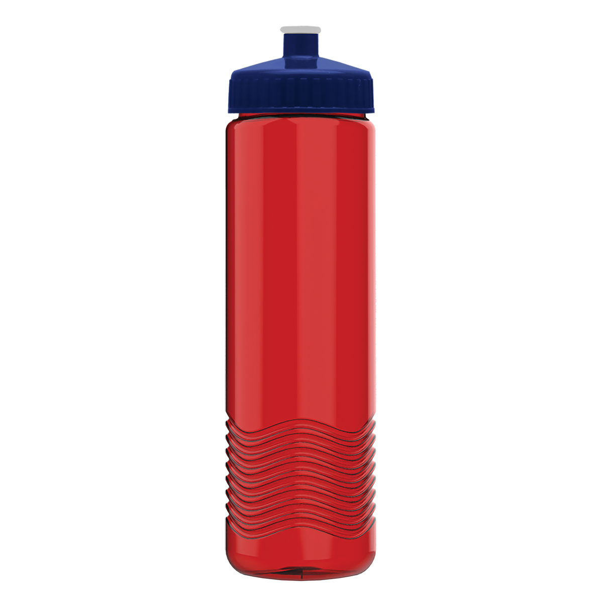 Custom logo Wave Tritan® Bottle with Push-Pull Lid - 24 oz.