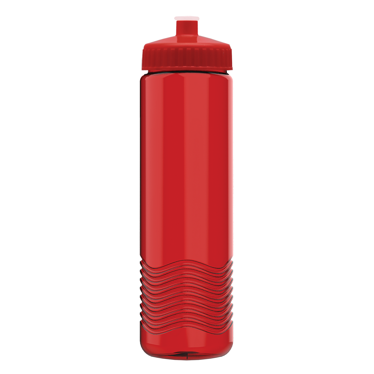 Custom logo Wave Tritan® Bottle with Push-Pull Lid - 24 oz.