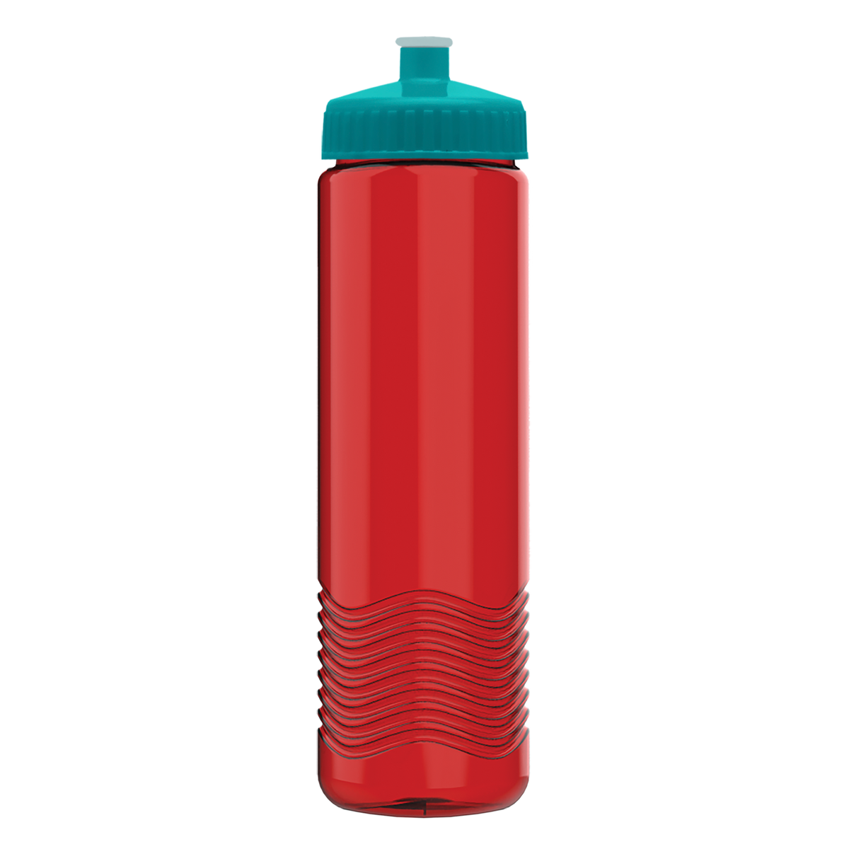 Custom logo Wave Tritan® Bottle with Push-Pull Lid - 24 oz.