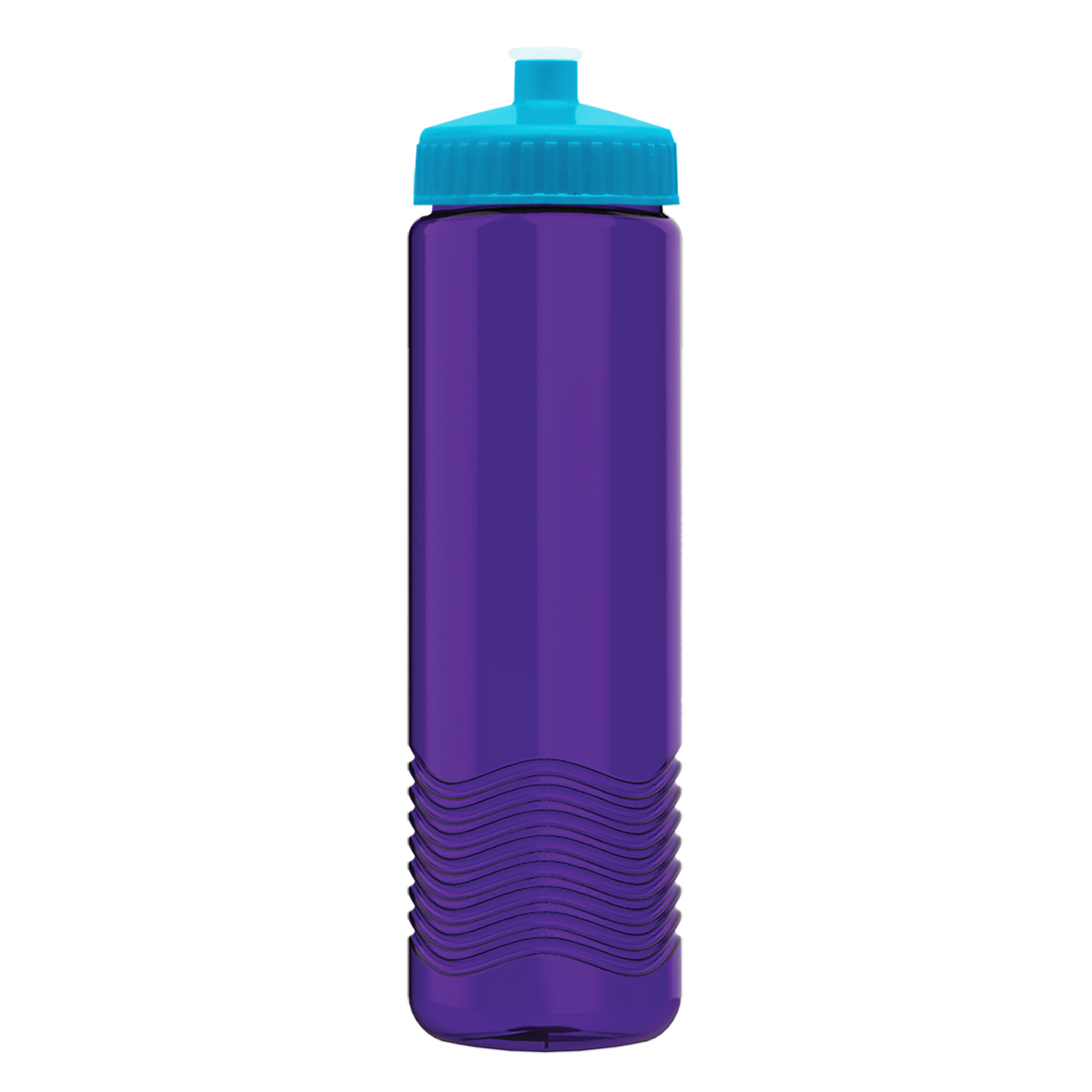 Custom logo Wave Tritan® Bottle with Push-Pull Lid - 24 oz.