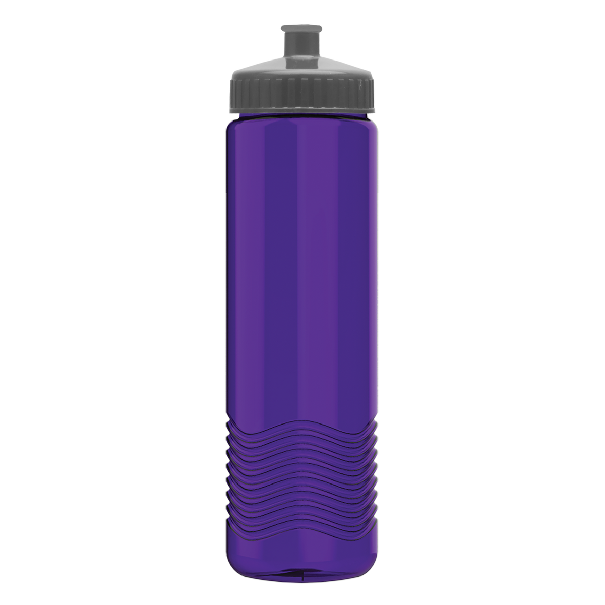 Custom logo Wave Tritan® Bottle with Push-Pull Lid - 24 oz.