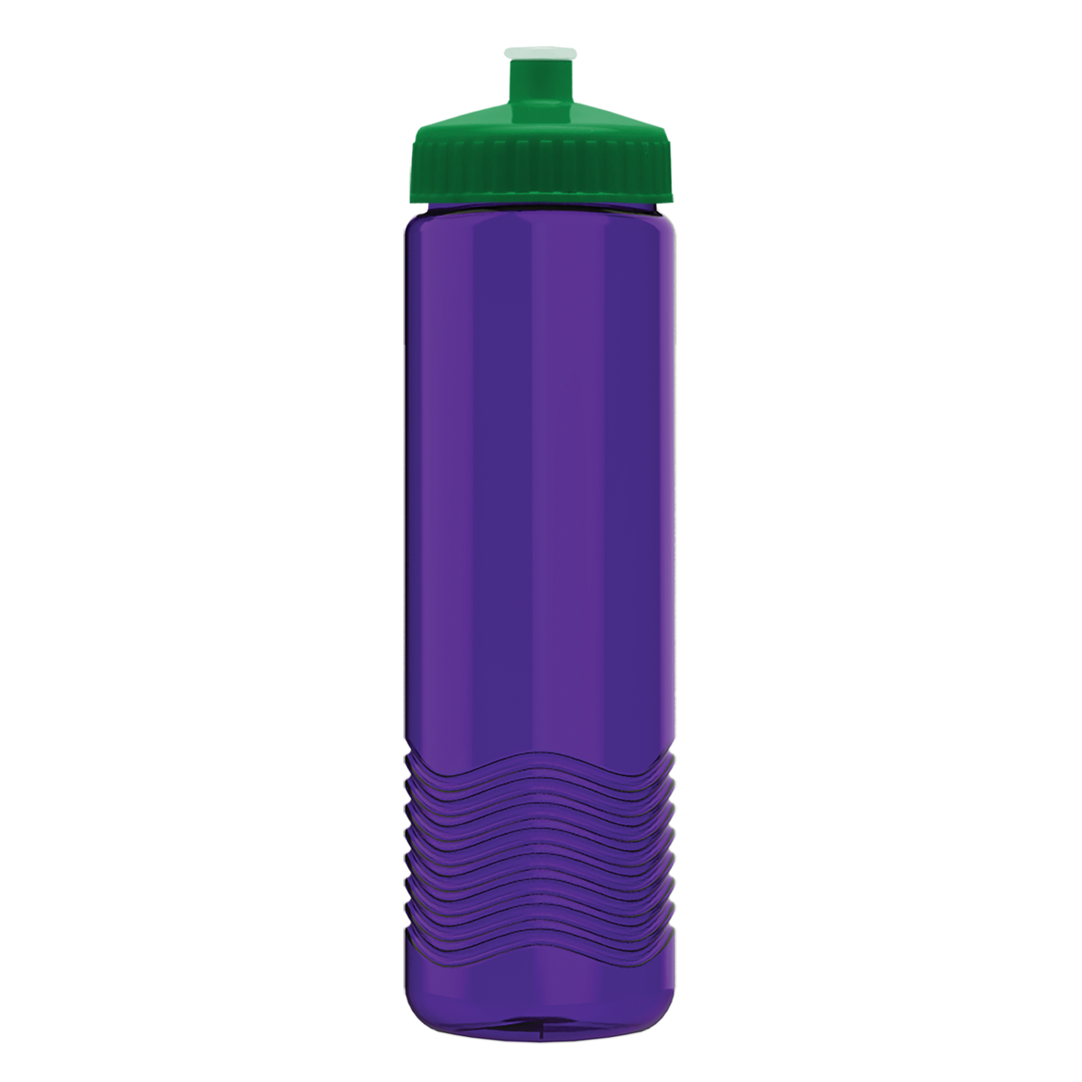 Custom logo Wave Tritan® Bottle with Push-Pull Lid - 24 oz.