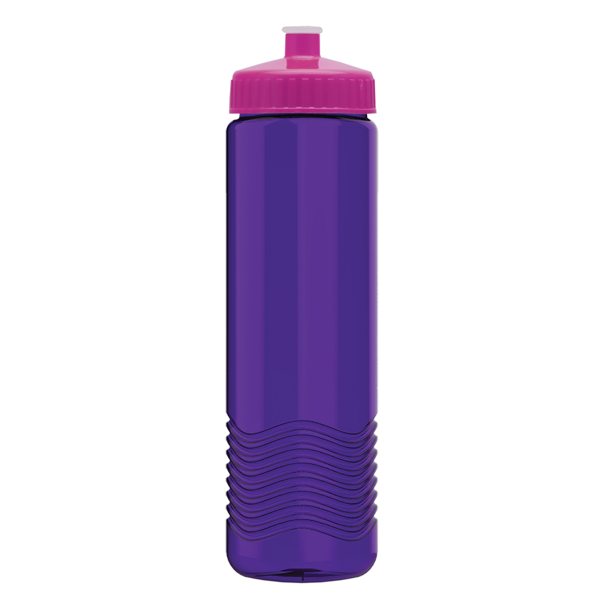 Custom logo Wave Tritan® Bottle with Push-Pull Lid - 24 oz.