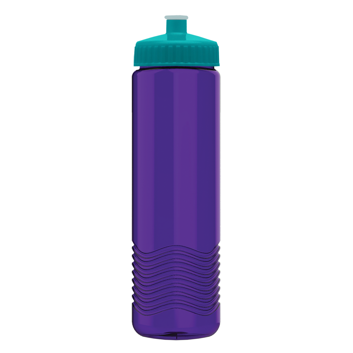 Custom logo Wave Tritan® Bottle with Push-Pull Lid - 24 oz.