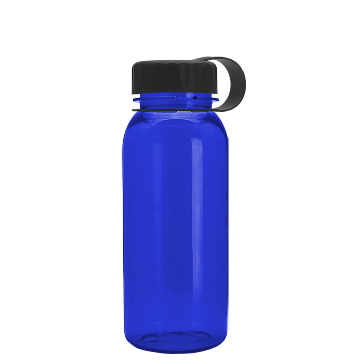 Custom logo Cadet Tritan® Bottle with Tethered Lid - 18 oz.