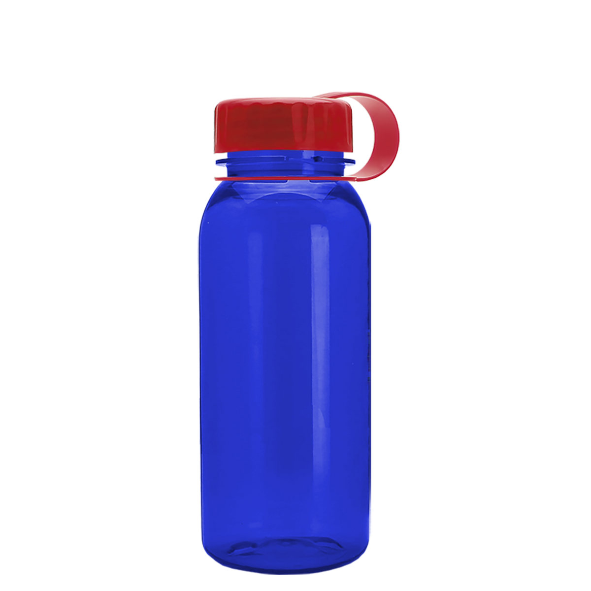 Custom logo Cadet Tritan® Bottle with Tethered Lid - 18 oz.