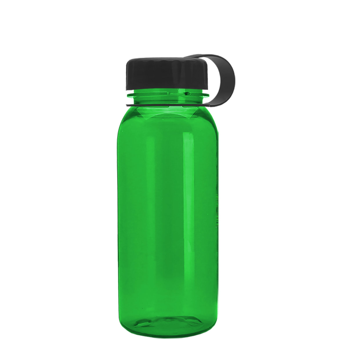 Custom logo Cadet Tritan® Bottle with Tethered Lid - 18 oz.