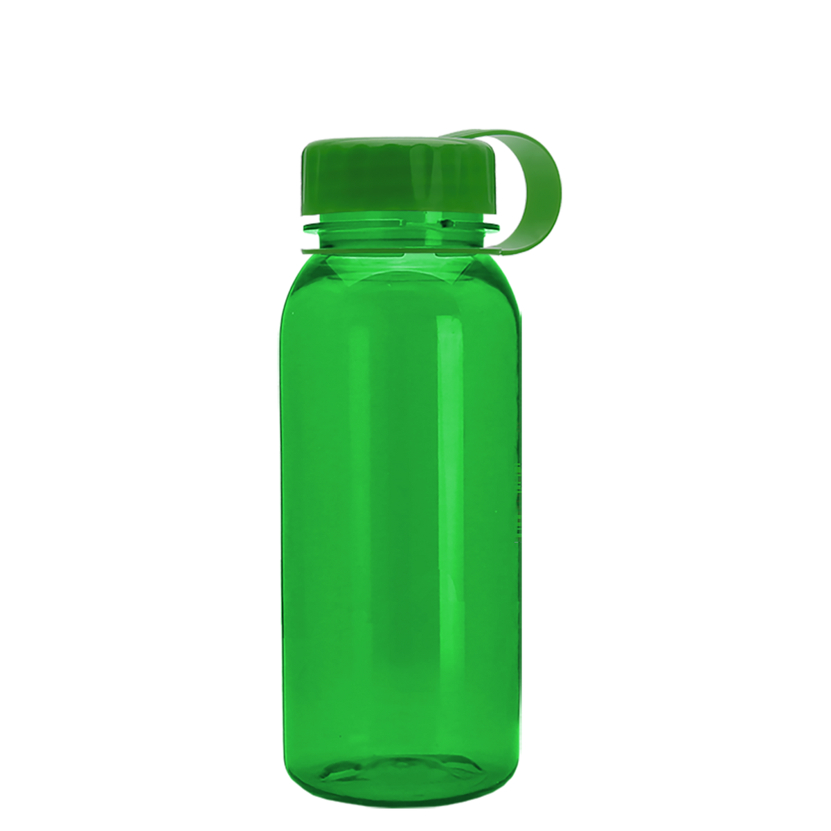 Custom logo Cadet Tritan® Bottle with Tethered Lid - 18 oz.
