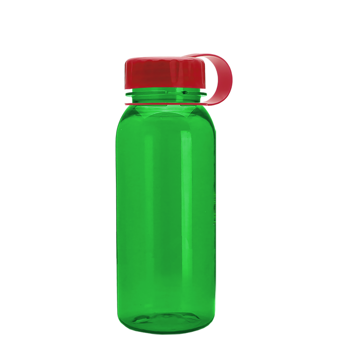 Custom logo Cadet Tritan® Bottle with Tethered Lid - 18 oz.
