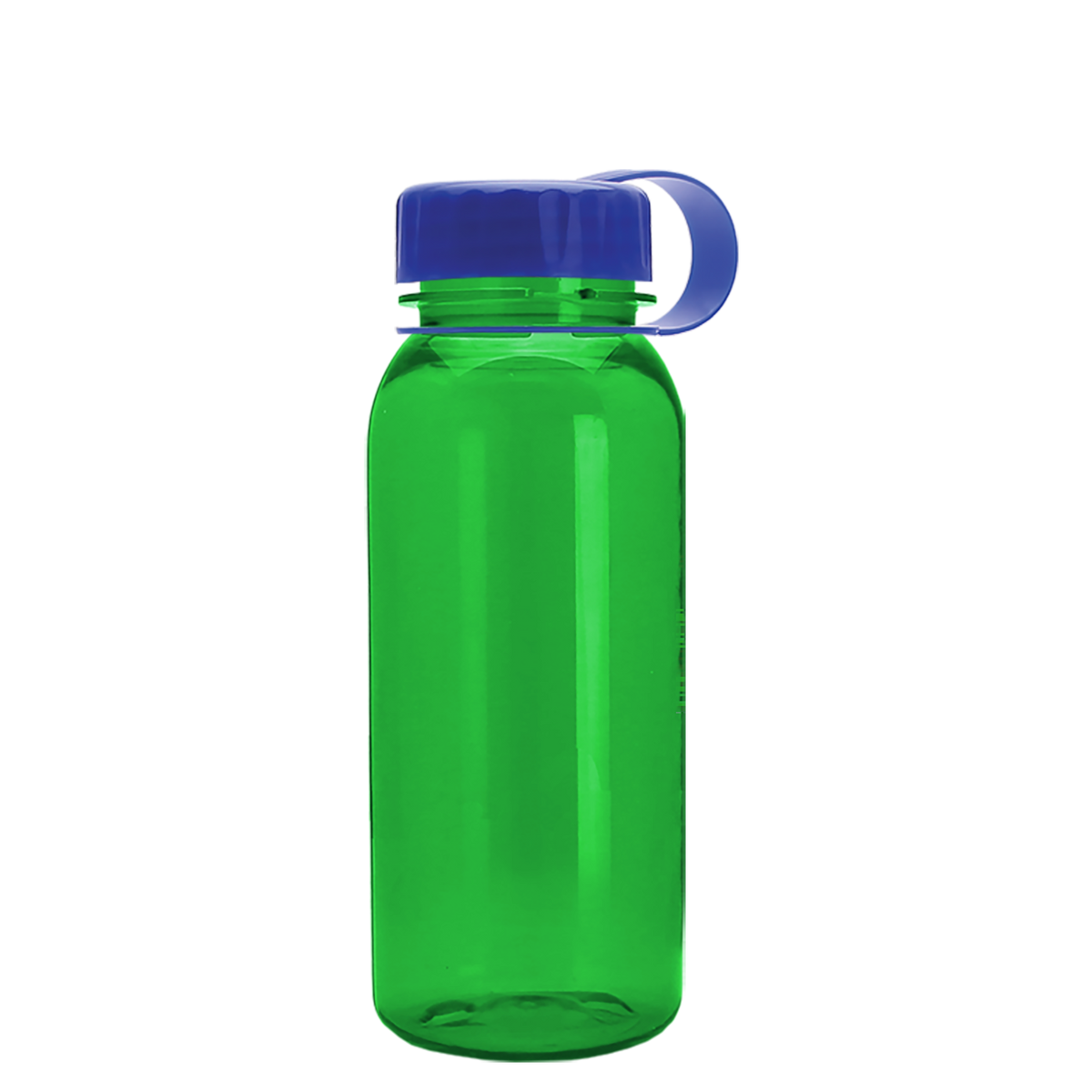 Custom logo Cadet Tritan® Bottle with Tethered Lid - 18 oz.