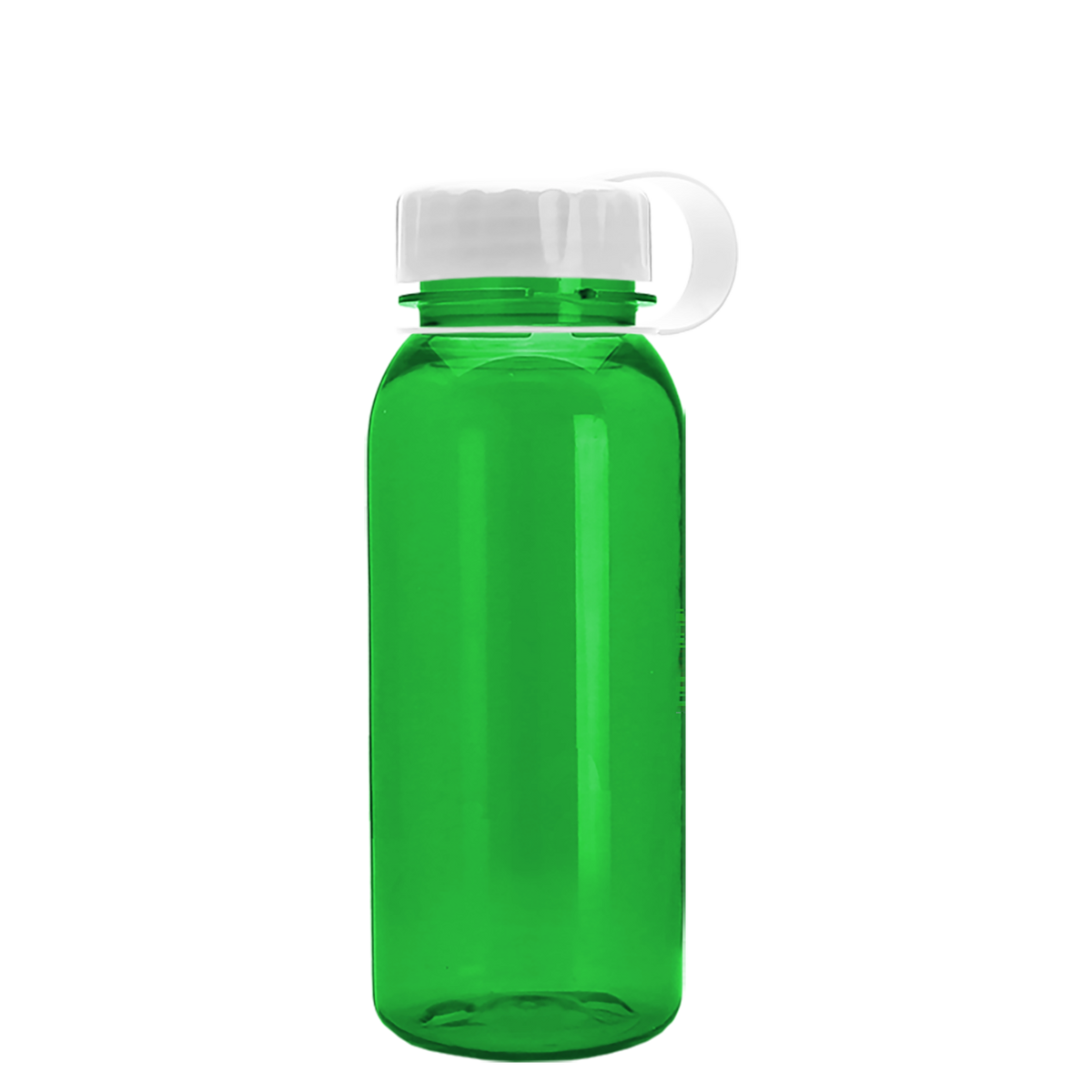 Custom logo Cadet Tritan® Bottle with Tethered Lid - 18 oz.