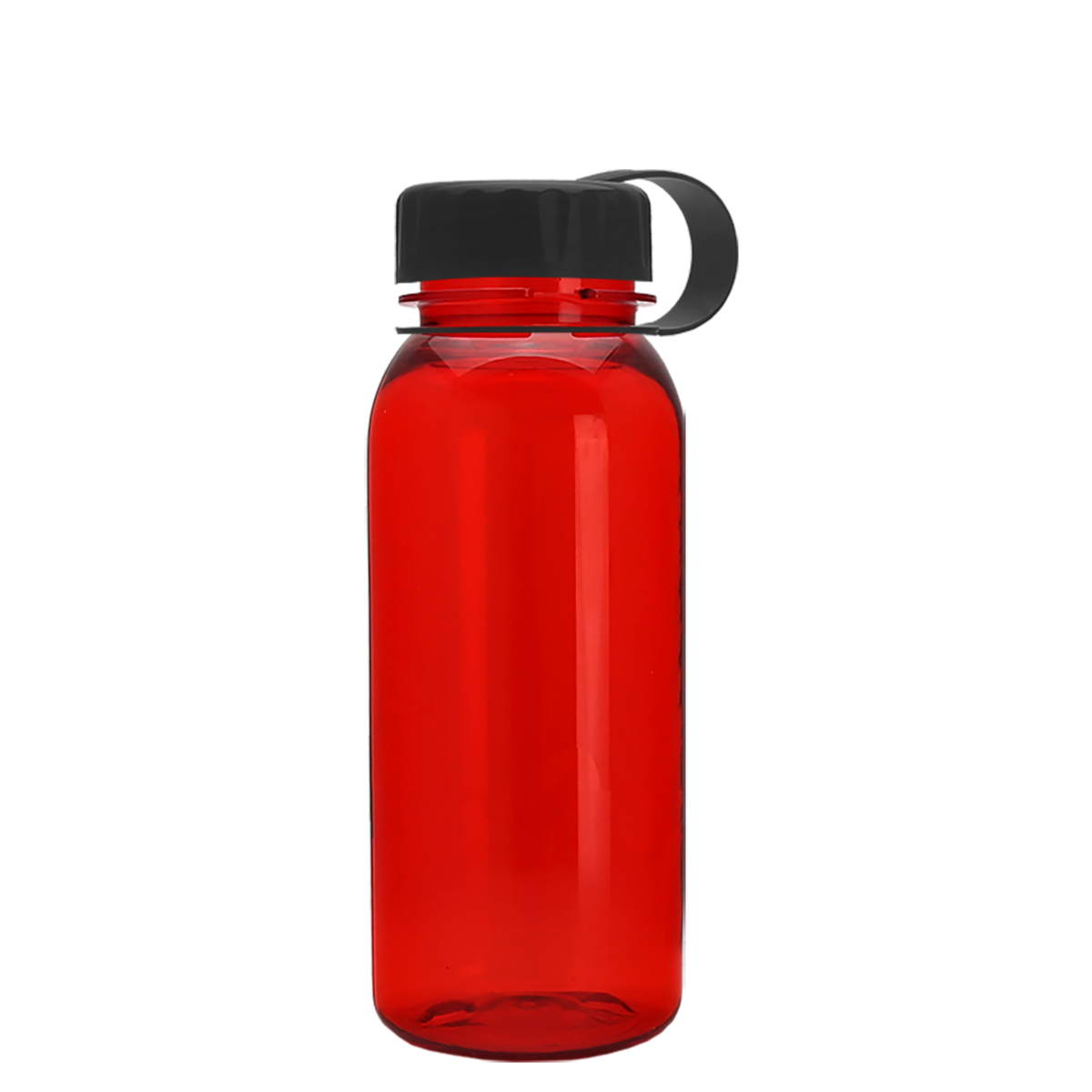 Custom logo Cadet Tritan® Bottle with Tethered Lid - 18 oz.