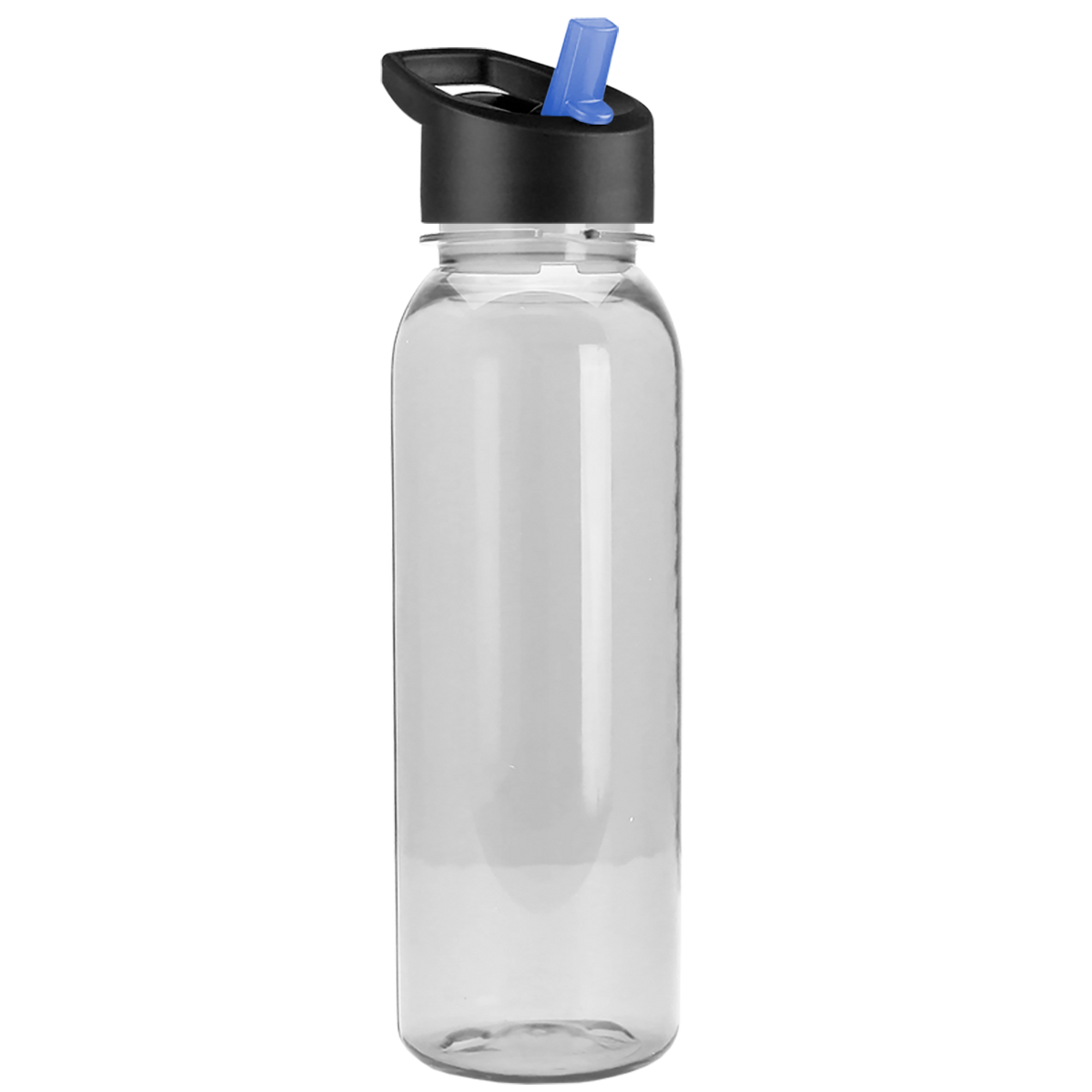 Custom logo Flat-Sided Tritan® Bottle with Flip-Straw Lid - 24 oz.