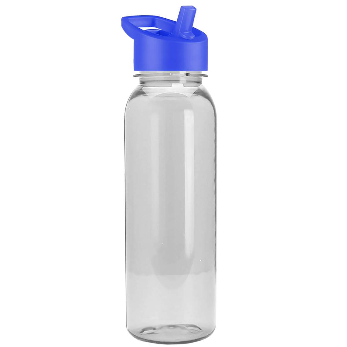 Custom logo Flat-Sided Tritan® Bottle with Flip-Straw Lid - 24 oz.