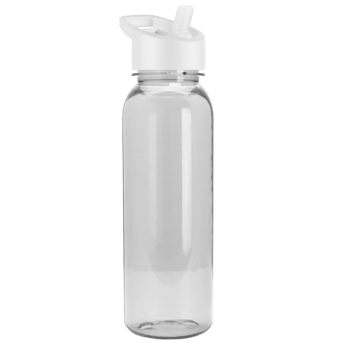 Custom logo Flat-Sided Tritan® Bottle with Flip-Straw Lid - 24 oz.