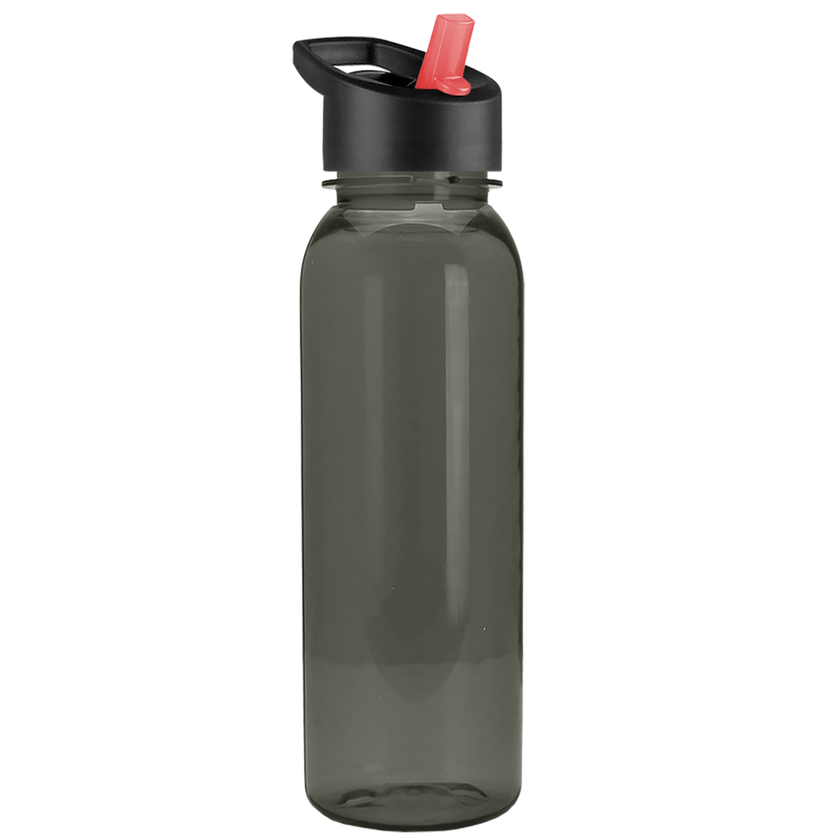 Custom logo Flat-Sided Tritan® Bottle with Flip-Straw Lid - 24 oz.