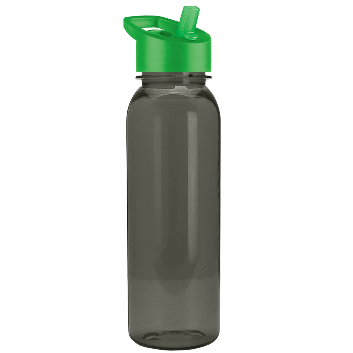 Custom logo Flat-Sided Tritan® Bottle with Flip-Straw Lid - 24 oz.