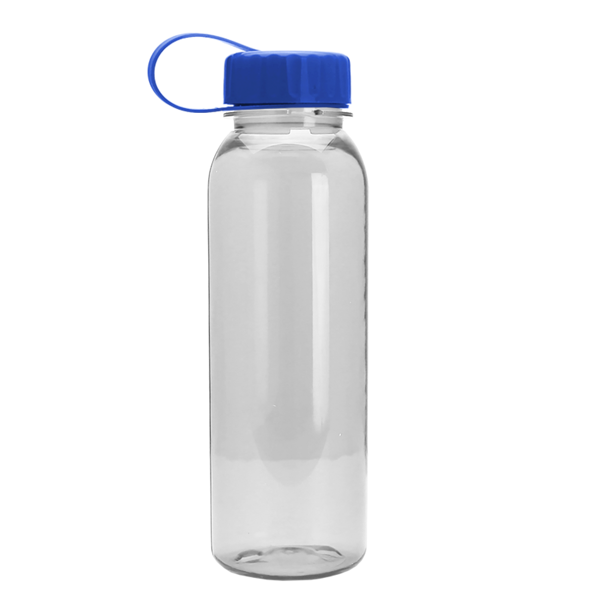 Custom logo Flat-Sided Tritan® Bottle with Tethered Lid - 24 oz.