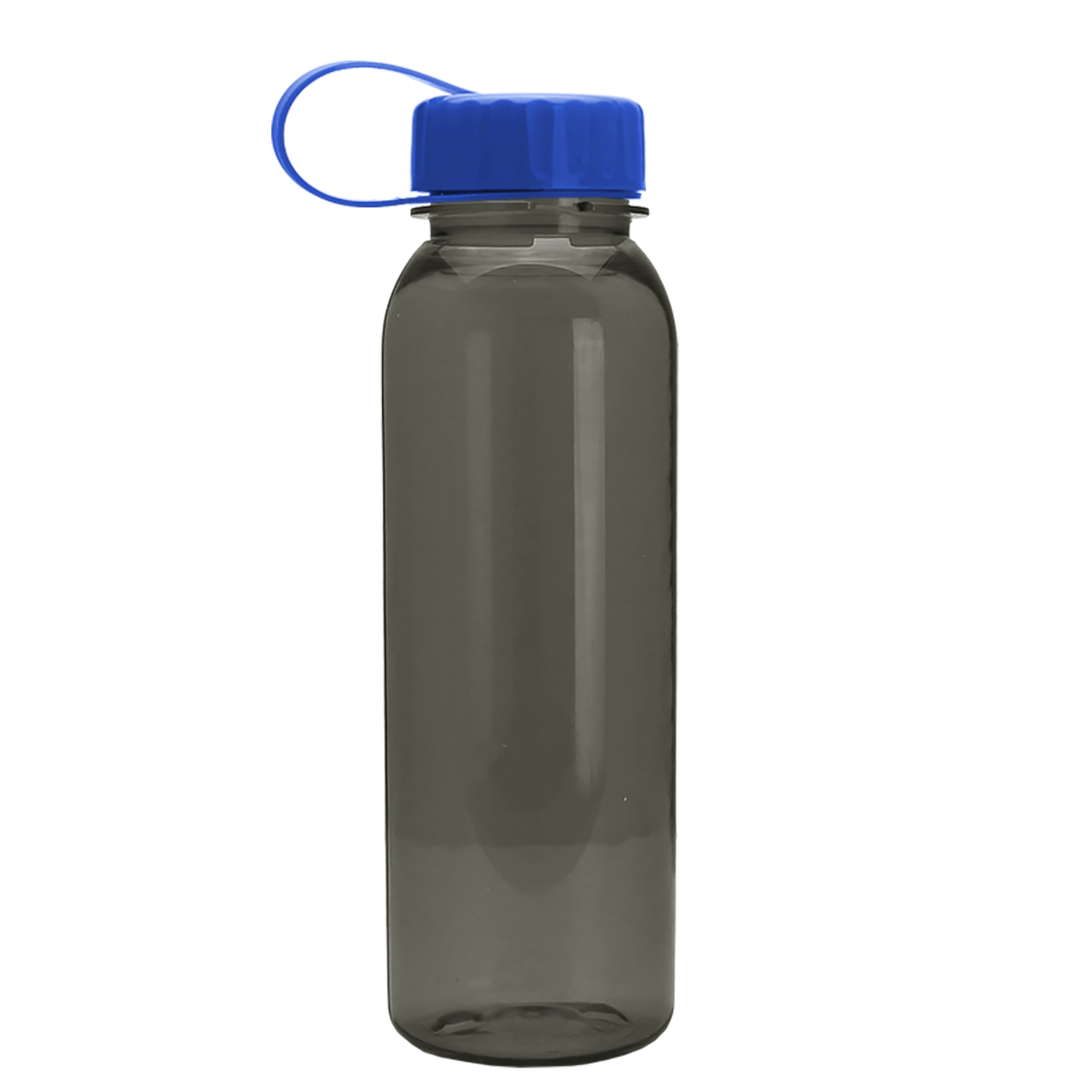 Custom logo Flat-Sided Tritan® Bottle with Tethered Lid - 24 oz.