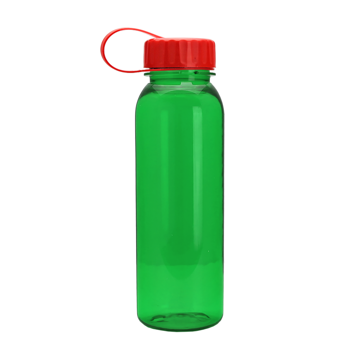 Custom logo Outdoorsman Tritan® Bottle with Tethered Lid - 24 oz.