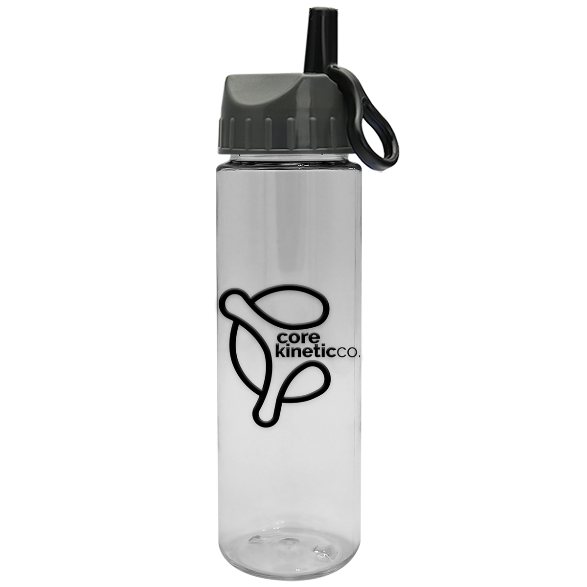 Custom logo Freedom Tritan® Bottle with Ring-Straw Lid - 28 oz.