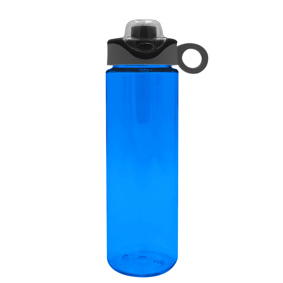 Custom logo Freedom Tritan® Bottle with Two-Tone Drink-Thru Lid with Silicone Loop - 28 oz.