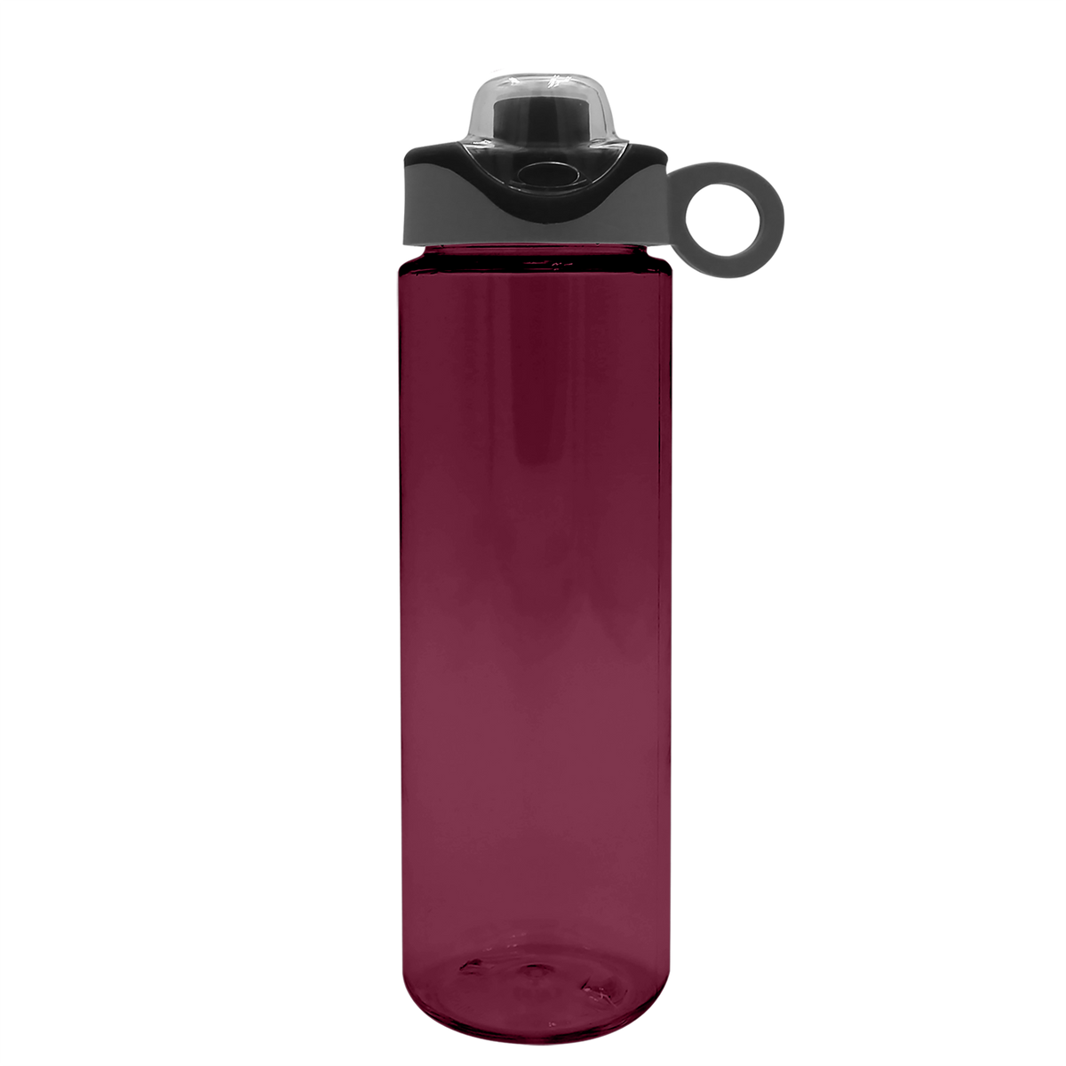 Custom logo Freedom Tritan® Bottle with Two-Tone Drink-Thru Lid with Silicone Loop - 28 oz.