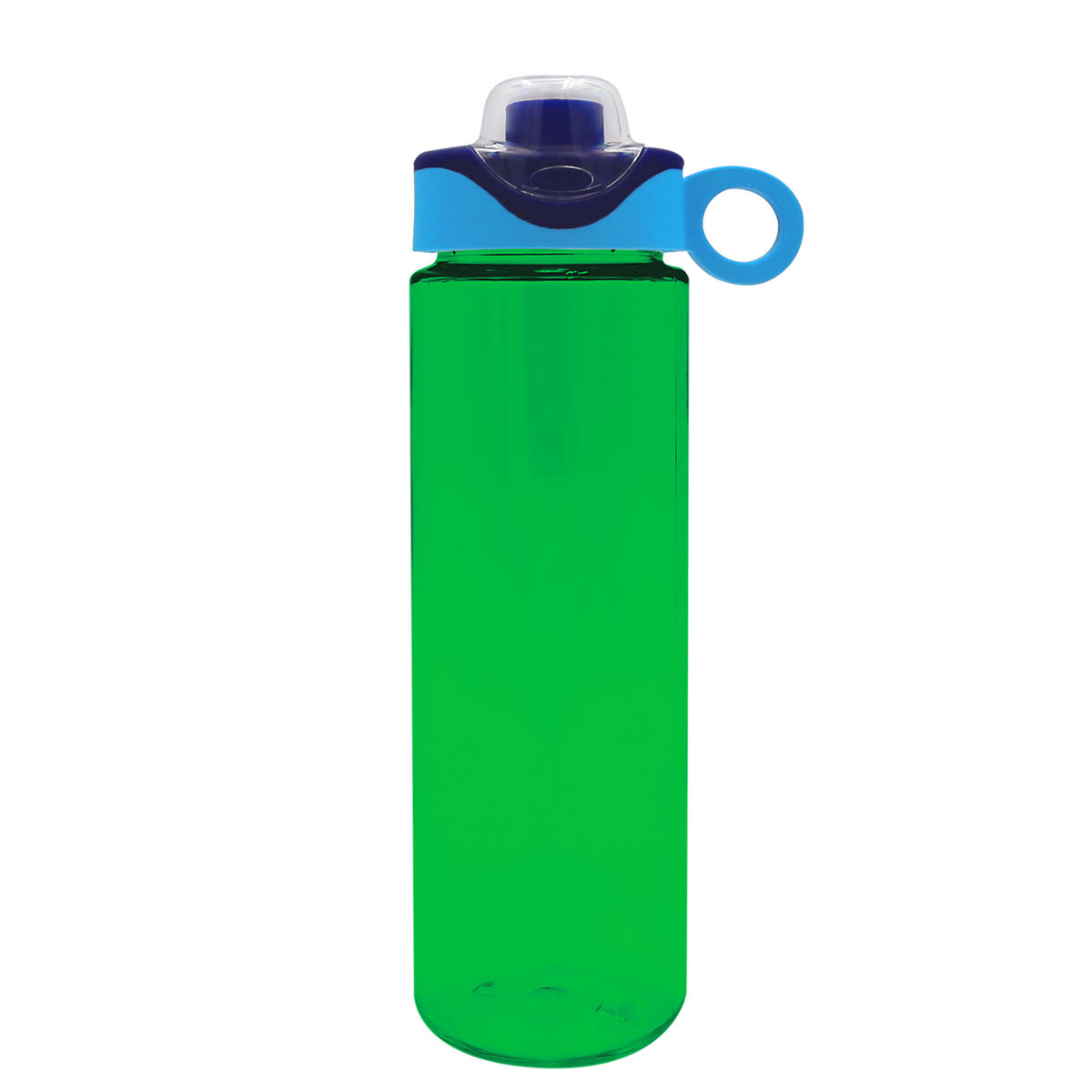 Custom logo Freedom Tritan® Bottle with Two-Tone Drink-Thru Lid with Silicone Loop - 28 oz.