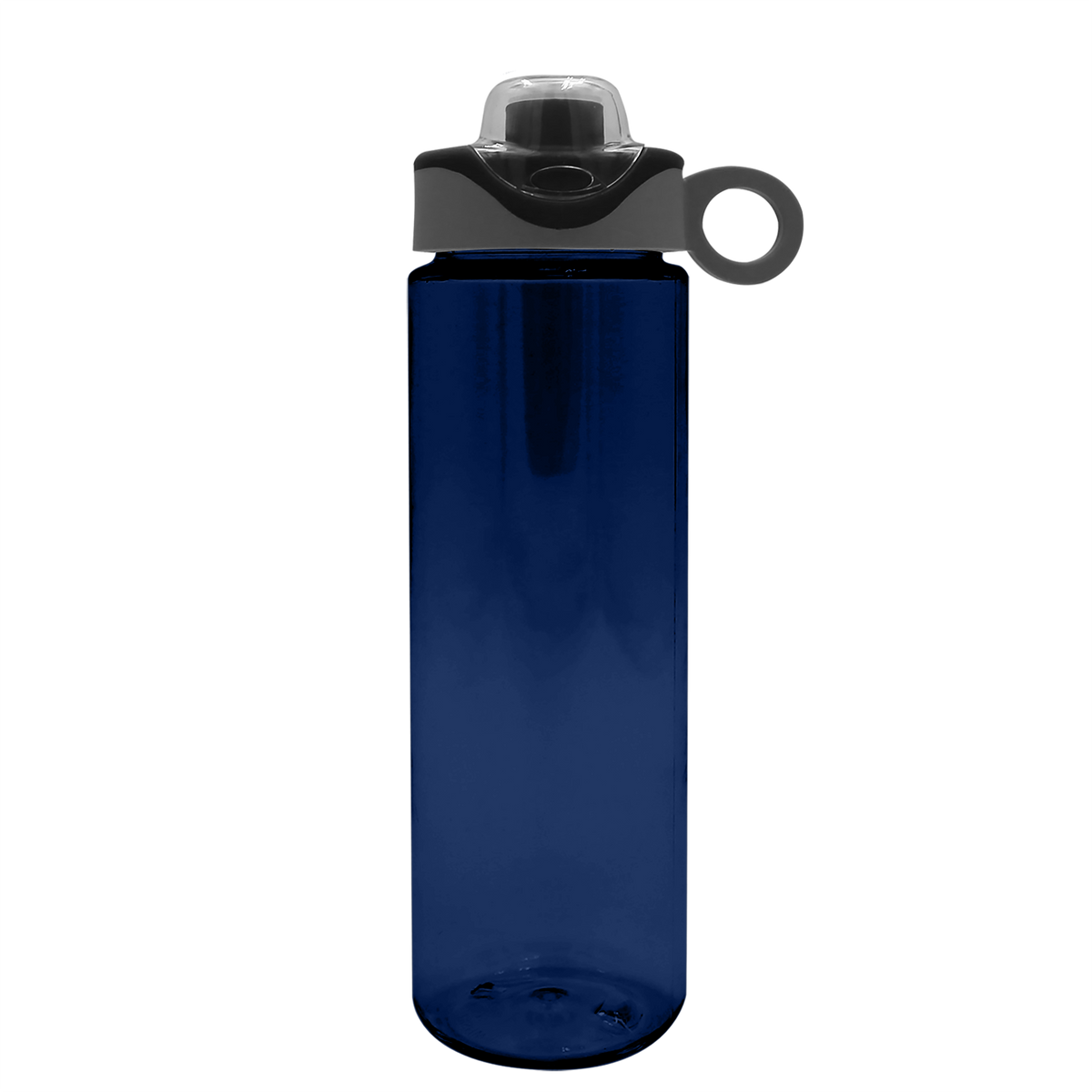 Custom logo Freedom Tritan® Bottle with Two-Tone Drink-Thru Lid with Silicone Loop - 28 oz.
