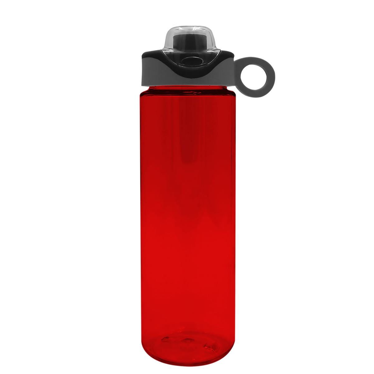 Custom logo Freedom Tritan® Bottle with Two-Tone Drink-Thru Lid with Silicone Loop - 28 oz.