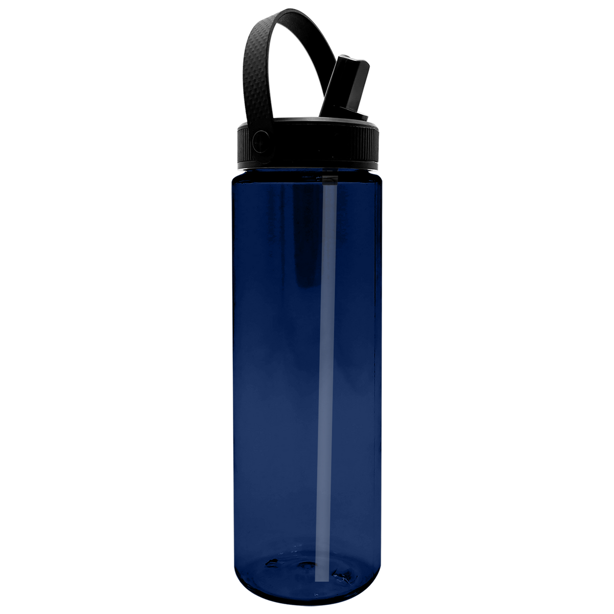 Custom logo Freedom Tritan® Bottle with Flip-Straw, Swivel-Handle Lid - 28 oz.
