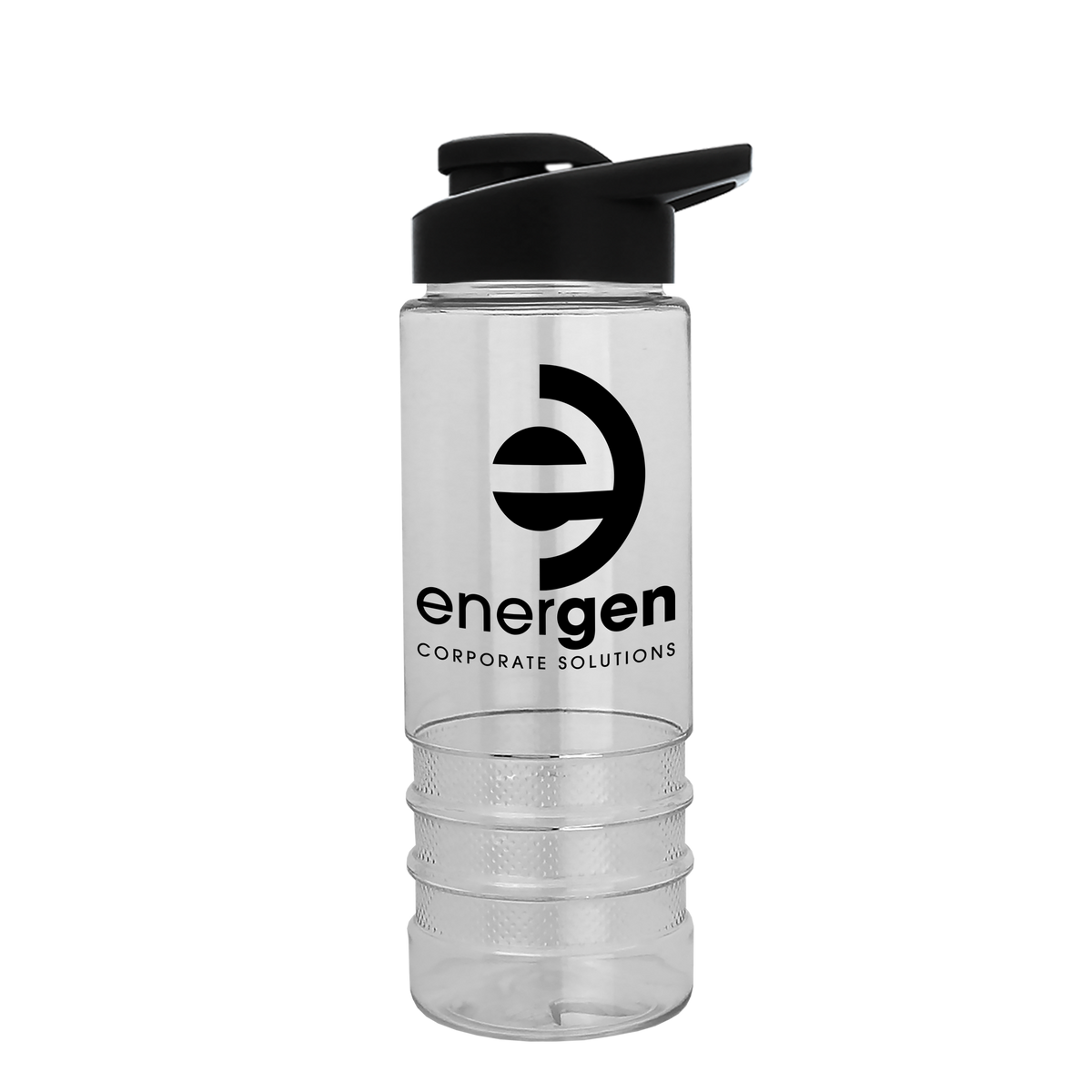 Custom logo Salute Bottle with Drink-Thru Lid - 24 oz.
