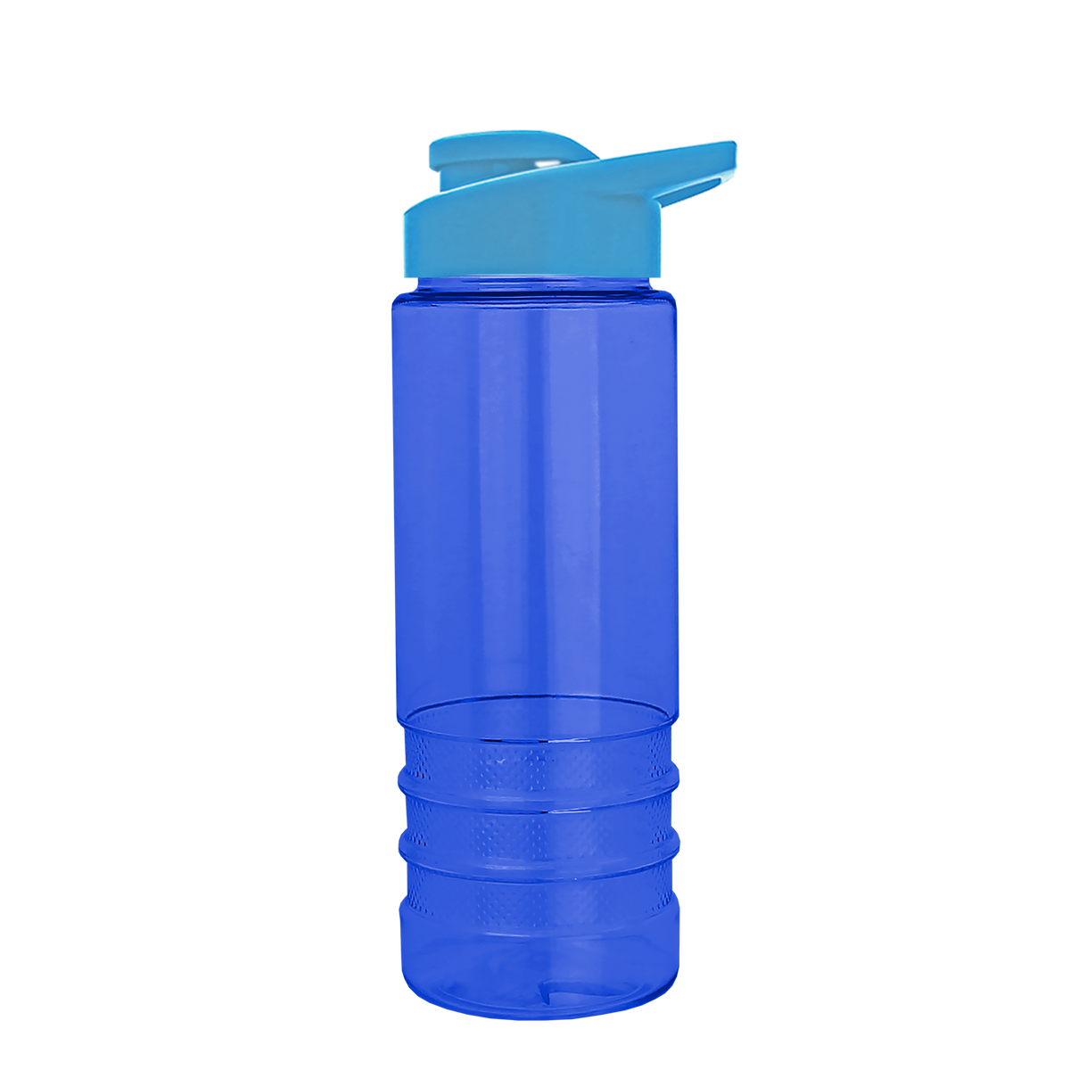 Custom logo Salute Bottle with Drink-Thru Lid - 24 oz.