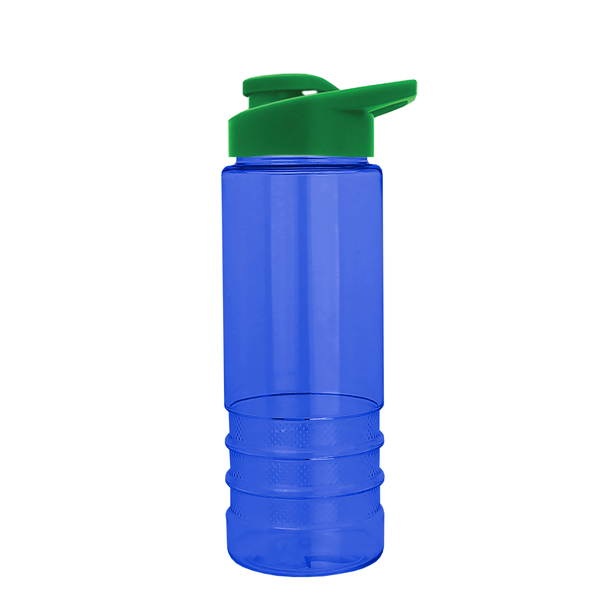 Custom logo Salute Bottle with Drink-Thru Lid - 24 oz.