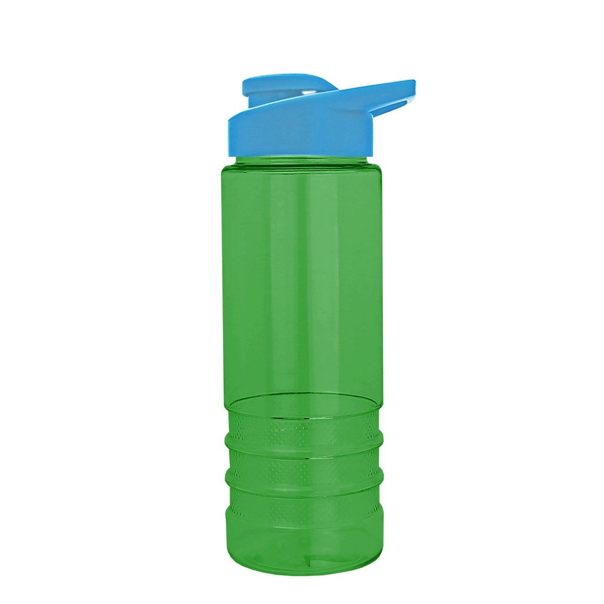 Custom logo Salute Bottle with Drink-Thru Lid - 24 oz.
