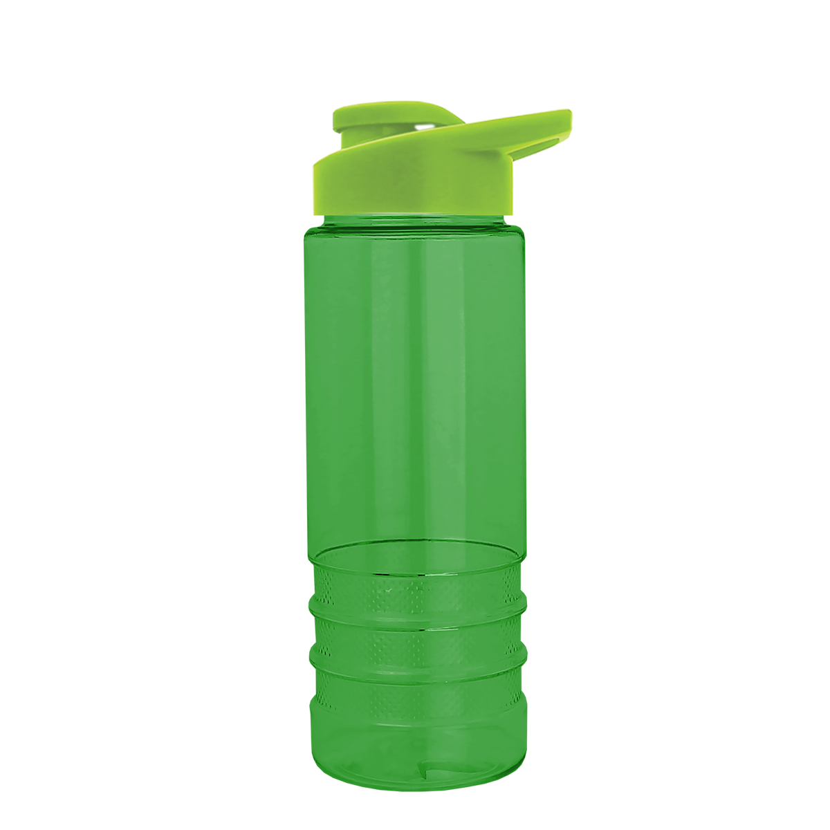 Custom logo Salute Bottle with Drink-Thru Lid - 24 oz.