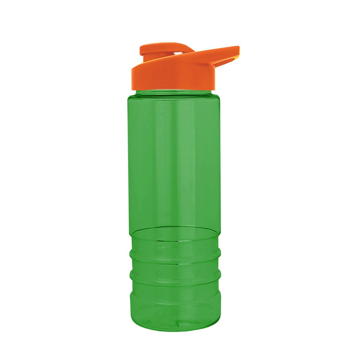 Custom logo Salute Bottle with Drink-Thru Lid - 24 oz.