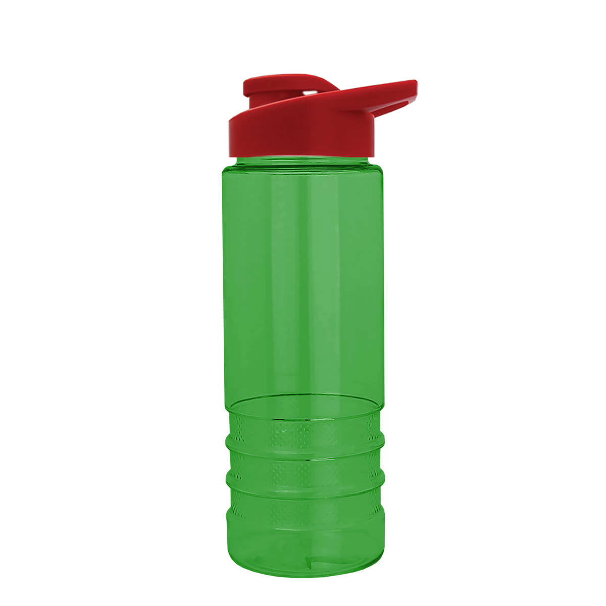 Custom logo Salute Bottle with Drink-Thru Lid - 24 oz.