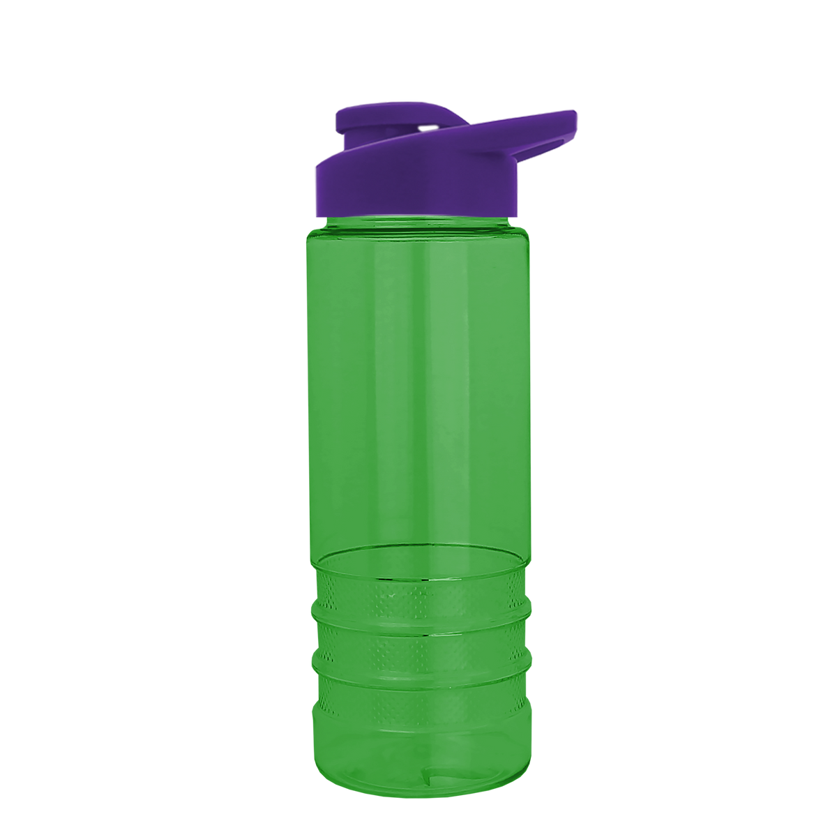 Custom logo Salute Bottle with Drink-Thru Lid - 24 oz.
