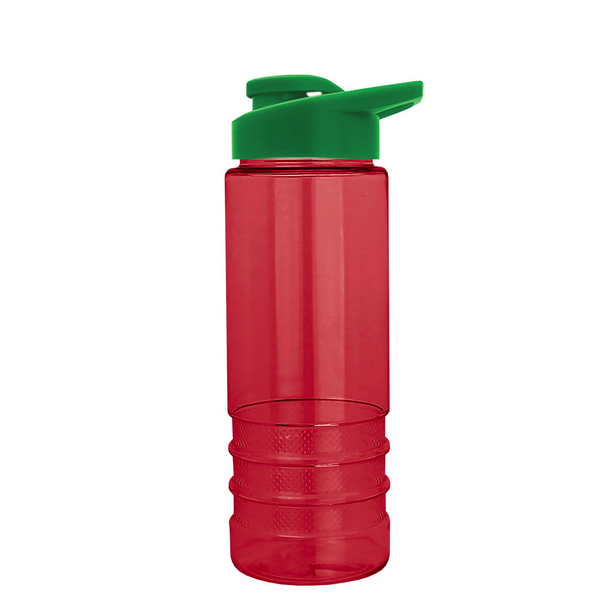 Custom logo Salute Bottle with Drink-Thru Lid - 24 oz.