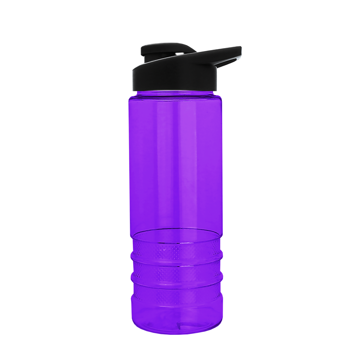 Custom logo Salute Bottle with Drink-Thru Lid - 24 oz.