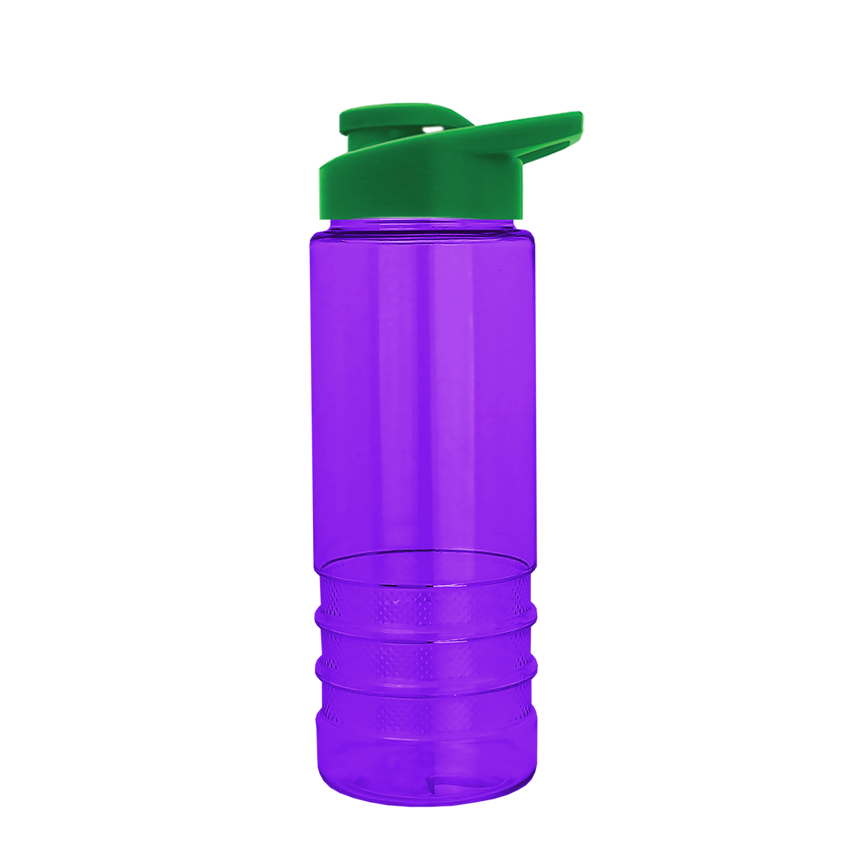 Custom logo Salute Bottle with Drink-Thru Lid - 24 oz.